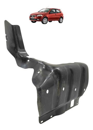 Anteparo Parabarro Dianteiro Esquerdo Fiat Palio 2007 A 2012