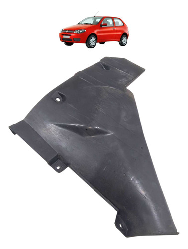 Anteparo Parabarro Traseiro Direito Fiat Palio 2007 A 2012