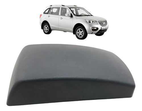 Apoio Encosto Braço Console Central Lifan X60 2013 2014 2015 Preto
