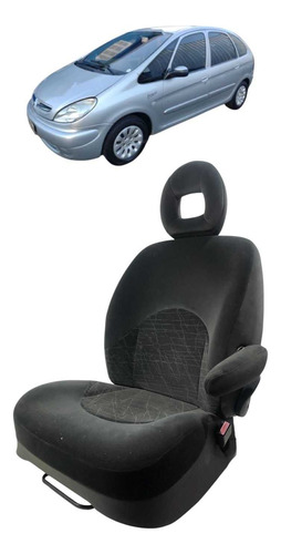 Banco Dianteiro Direito Passageiro Xsara Picasso 2001 A 12 Preto