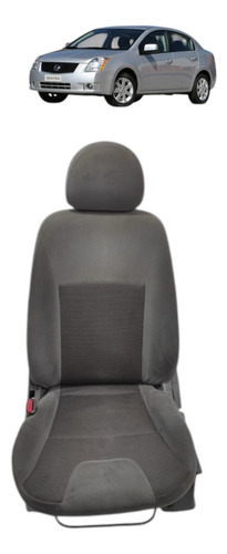 Banco Dianteiro Esquerdo Nissan Sentra 2007 2008 A 2012 2013 Cinza