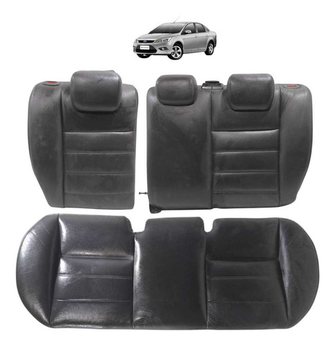 Banco Em Couro Traseiro Ford Focus 2009 2010 2011 2012 2013