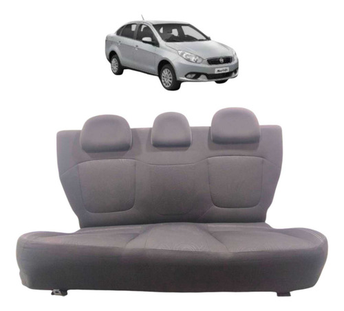 Banco Traseiro Fiat Grand Siena 2012 2013 2014 2015 A 2021 Cinza