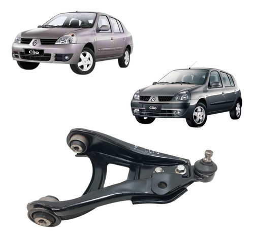 Bandeja Dianteira Direita Renault Clio 2003 2004 2005 2006