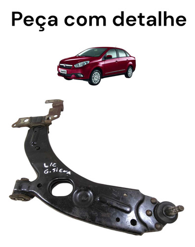 Bandeja Dianteira Esquerda Fiat Grand Siena 2012 2013 A 2021