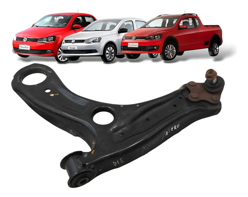 Bandeja Suspensão Esquerda Gol Voyage Saveiro 2009 A 2016