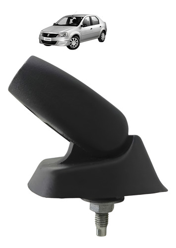 Base Antena Teto Renault Sandero Logan 2009 2010 2011 A 2013 Preto