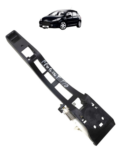 Base Maçaneta Externa Traseira Direita Peugeot 307 07 A 2012 Traseira
