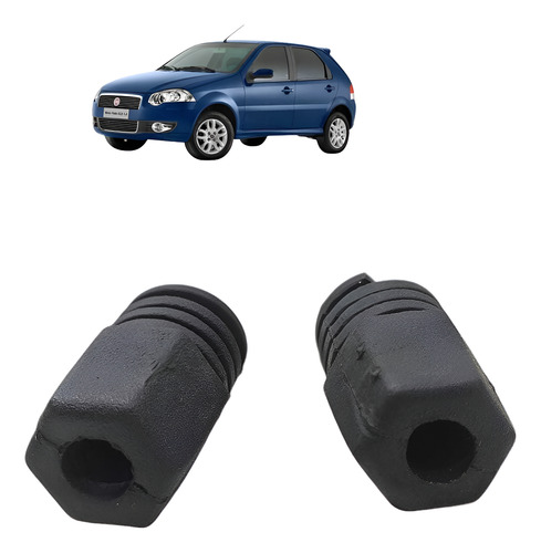 Batente Borracha Tampa Traseira Fiat Palio 2008 A 2012