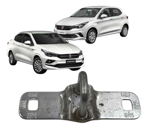 Batente Fechadura Tampa Porta Malas Fiat Argo 2018 A 2021