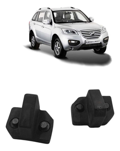 Batentes Tampa Traseira Lifan X60 2019 Par S5532214 S5532212