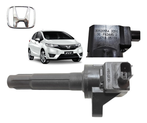 Bobina De Ignição Honda Fit 2015 2016 3052055a Fk0445