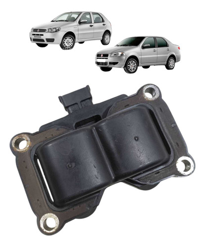 Bobina Ignição Palio Siena 1.0 1.3 1.4  2007 2008 A 2012