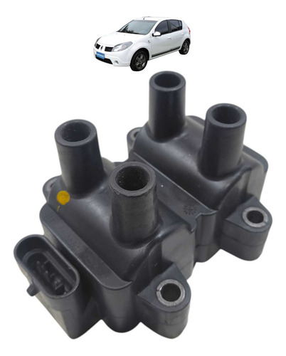 Bobina Igniçao Renault Sandero Logan 1.6 2007 2008 A 2012