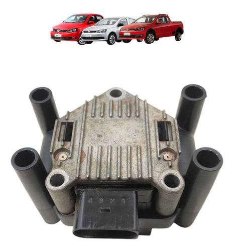 Bobina Ignição Volkswagen Gol Voyage Saveiro G6 2013 A 2016