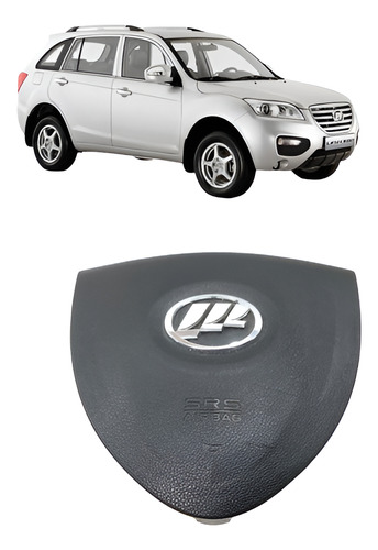 Bolsa Airbag Volante Lifan X60 2012 2013 2014 2015 A 2019 Preto