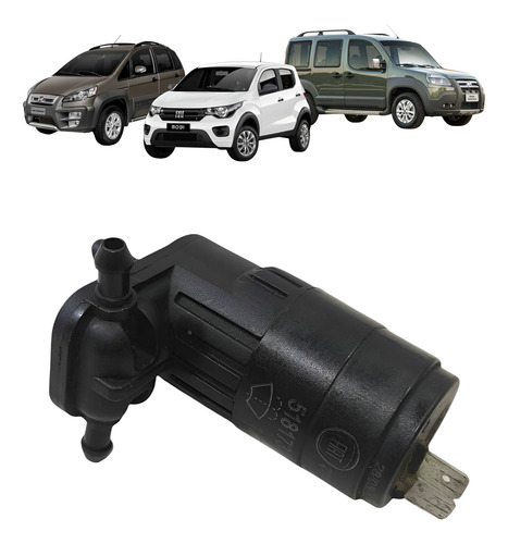 Bomba Esguicho Limpador Parabrisa Fiat Doblo Idea Mobi 2016