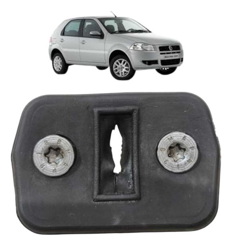 Borracha Acabamento Limitador Porta Dianteira L D Palio Elx