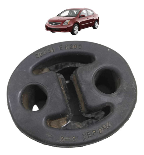 Borracha Coxim Escapamento Nissan Sentra 2007 2008 A 2012