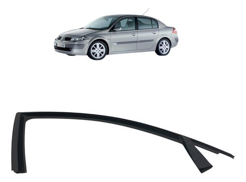 Borracha Guarnição Porta Dianteira Direita Megane 2006 2007