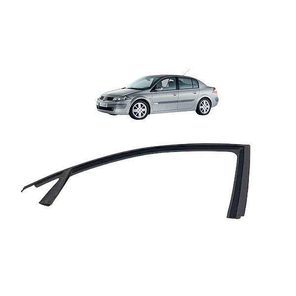 Borracha Guarnição Porta Dianteira Esquerda Megane 2007 A 12