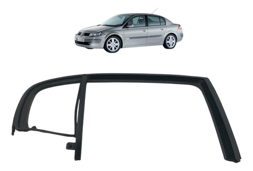Borracha Guarnição Porta Traseira Direita Megane Sedan