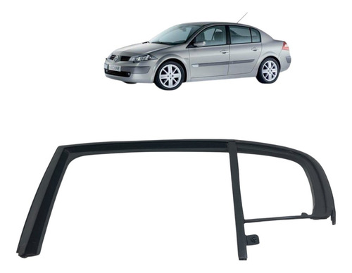 Borracha Guarnição Porta Traseira Esquerda Megane Sedan 2006