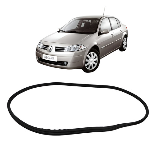 Borracha Vedação Porta Dianteira Direita Megane 2006 A 2012