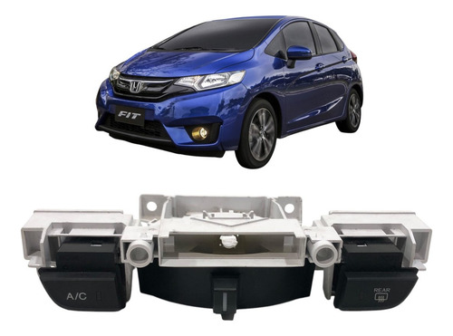 Botão Comando Ar E Desembaçador Honda Fit 2015 2018 2019