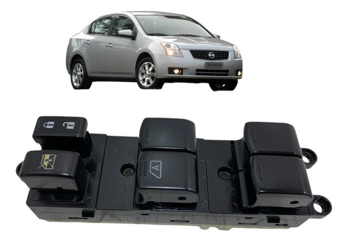 Botão Comando Vidro Elétrico Sentra 2007 2008 2009 2010 2011