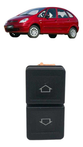 Botão Painel Vidro Elétrico Traseiro Xsara Picasso 2004 2005