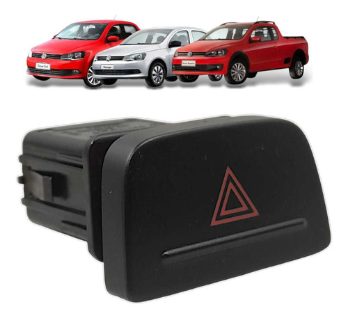 Botão Pisca Alerta Gol Voyage Saveiro G6 G7 2013 A 2018