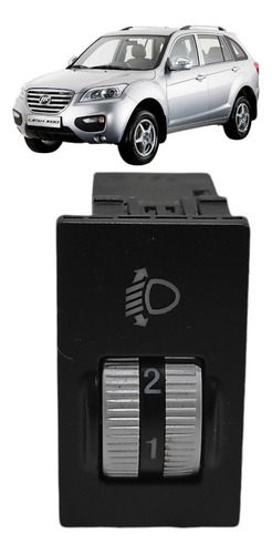 Botão Regulagem Farol Lifan X60 2013 2014 2015 2016 S3750530