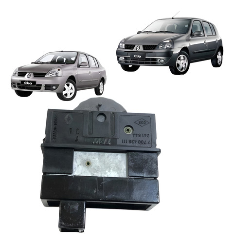 Botão Reostato Regulagem Luz Clio 2004 2005 2006 2007 2008