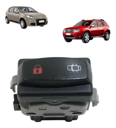 Botão Trava Destrava Portas Renault Sandero Duster 2012 2013
