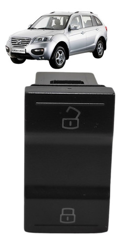 Botão Trava E Destrava Das Portas Lifan X60 2013 A 2016