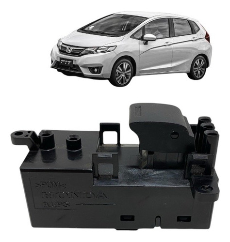 Botão Vidro Elétrico Traseiro Direito New Fit 2015 A 2020