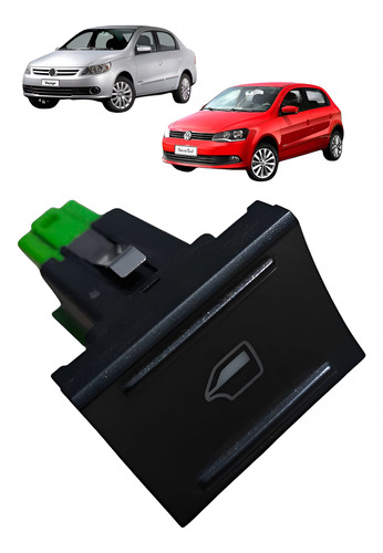 Botão Vidro Elétrico Traseiro Esquerdo Gol Voyage G6 13 A 16