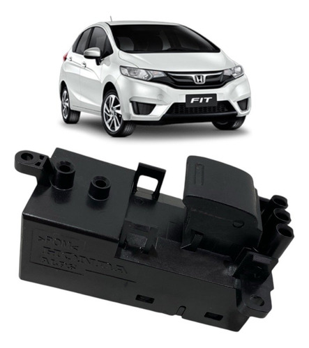 Botão Vidro Elétrico Traseiro Honda New Fit 2015 2016 A 2020