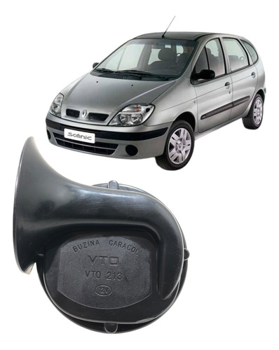 Buzina Caracol Elétrica Scenic 2000 2001 2002 2003 2004 2005