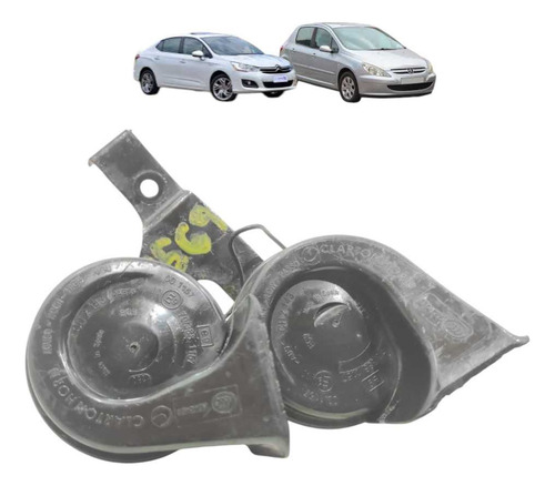 Buzina Com Suporte Peugeot 307 Citroen C4lounge 2011 A 2015