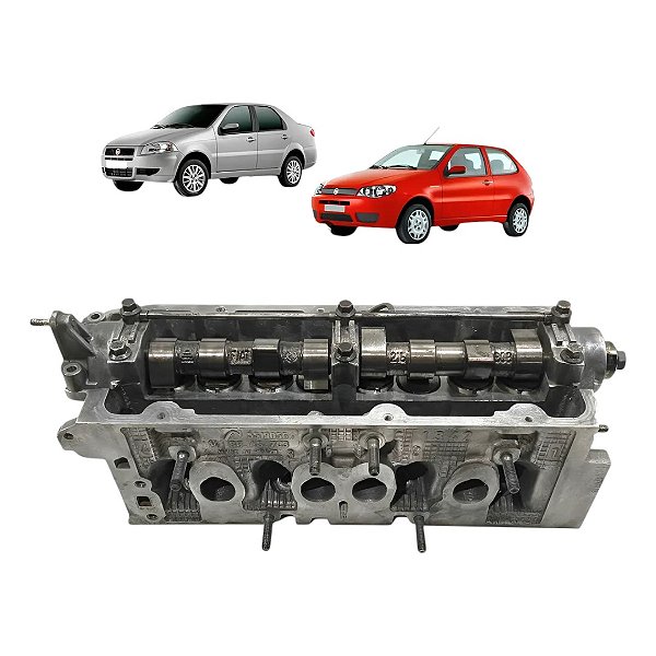 Cabeçote Fiat palio siena 1.0 1.4 8V modelo D27 2007 a 2012