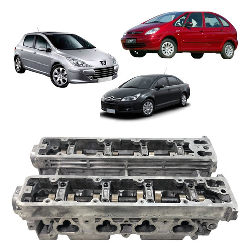 Cabeçote Motor Citröen C4 Xsara Picasso Peugeot 307 2.0 16v