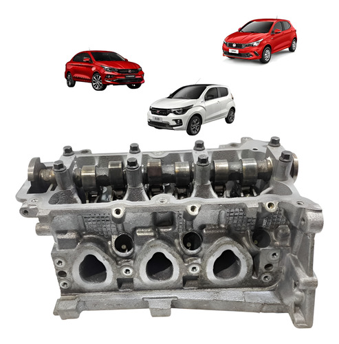 Cabeçote Motor Fiat Mobi Argo Cronos 1.0 3cc 2018 A 2023
