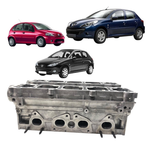 Cabeçote Motor Peugeot 206 207 1.6 16v Flex 2001 A 2012