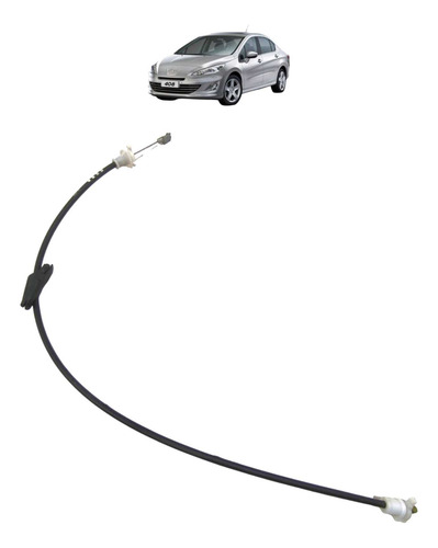 Cabo Fechadura Maçaneta Interna Peugeot 408 2011 A 2016