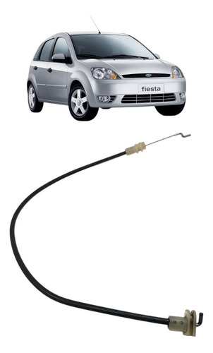 Cabo Fechadura Porta Traseira Direita Fiesta 2004 A 2012