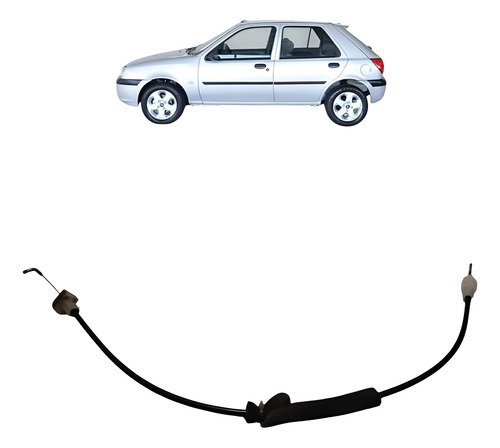 Cabo Fechadura Traseira Esquerda Ford Fiesta 2002 A 2014