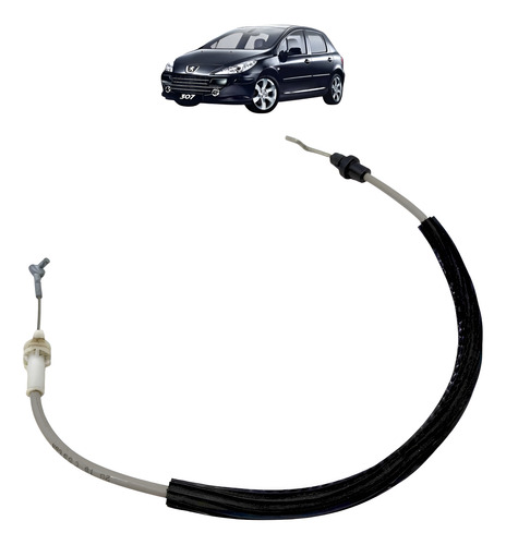 Cabo Fechadura Traseira Peugeot 307 2007 2008 2009 A 2012