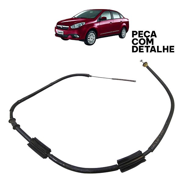 Cabo Freio Mão Direito Fiat Grand Siena 2012 2013 A 2021